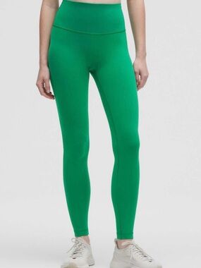 Lululemon NWT Wunder Train HR Tight 28" Size 6 Raceway Green